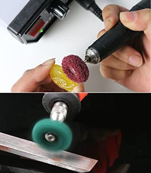 50/100/200pcs Abrasive Wheel, 1″ Buffing Polishing Wheels, 50pcs Abrasive Wheel