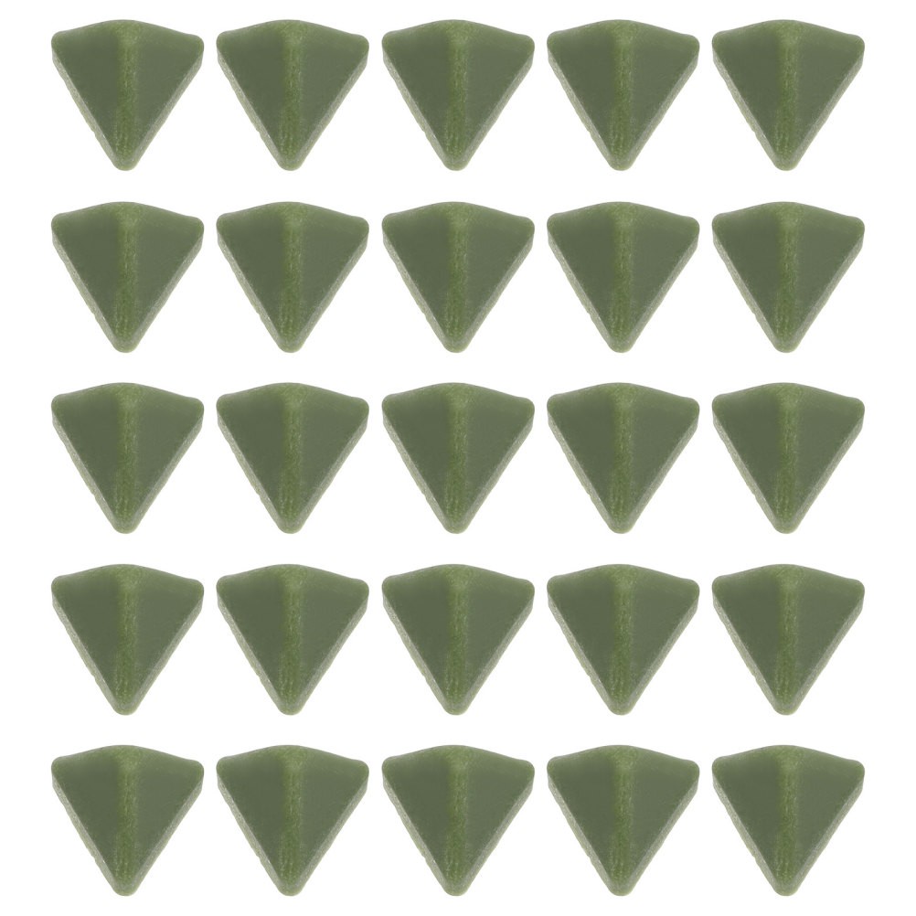 1 Pack 0.6″ 15mm Resin Abrasive Media for Vibratory Tumblers, Triangular