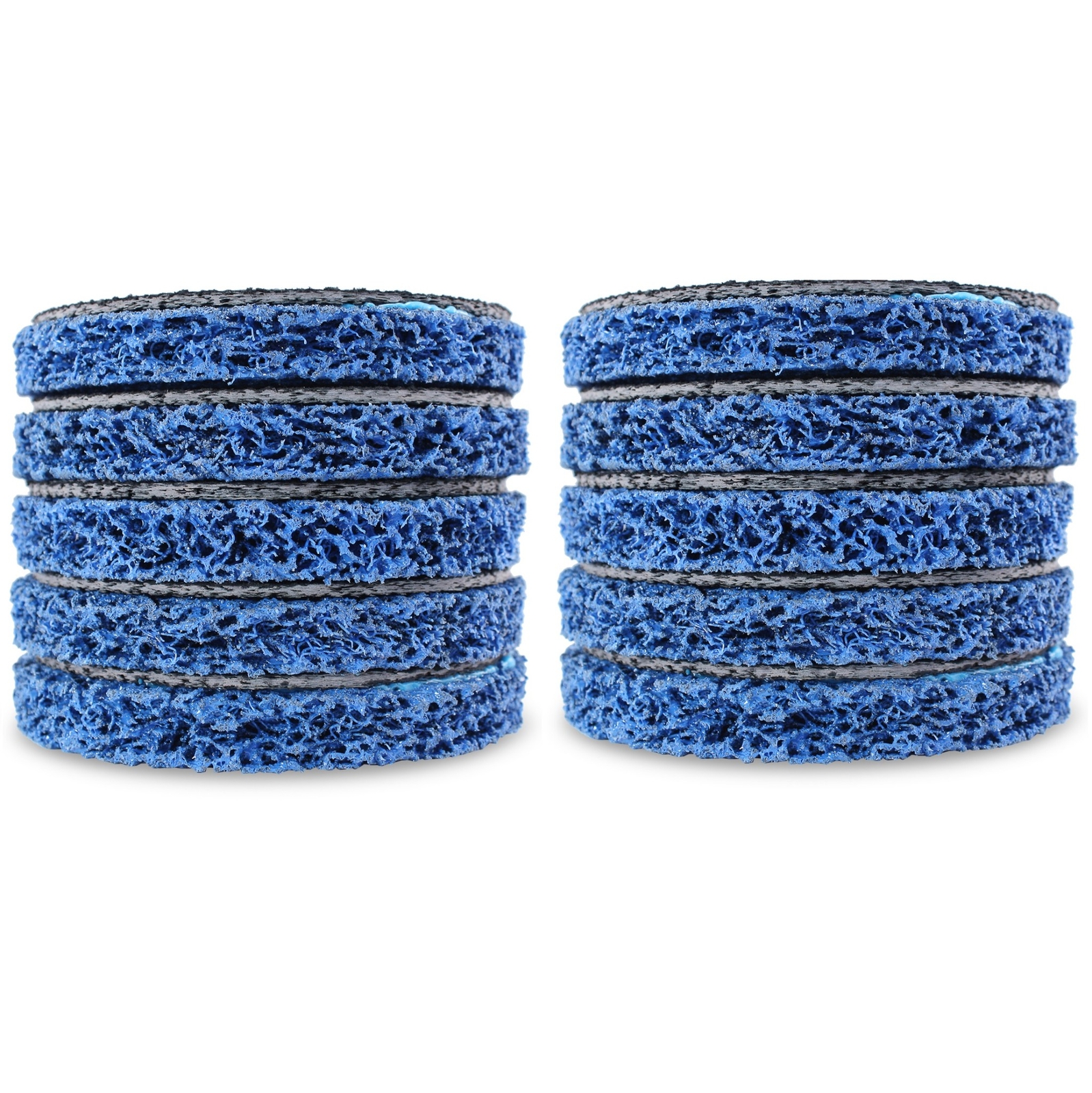 10 Pack 4.5″x7/8″ Black Hawk Easy Strip 4-1/2″ Discs Remove Paint Rust & Clean