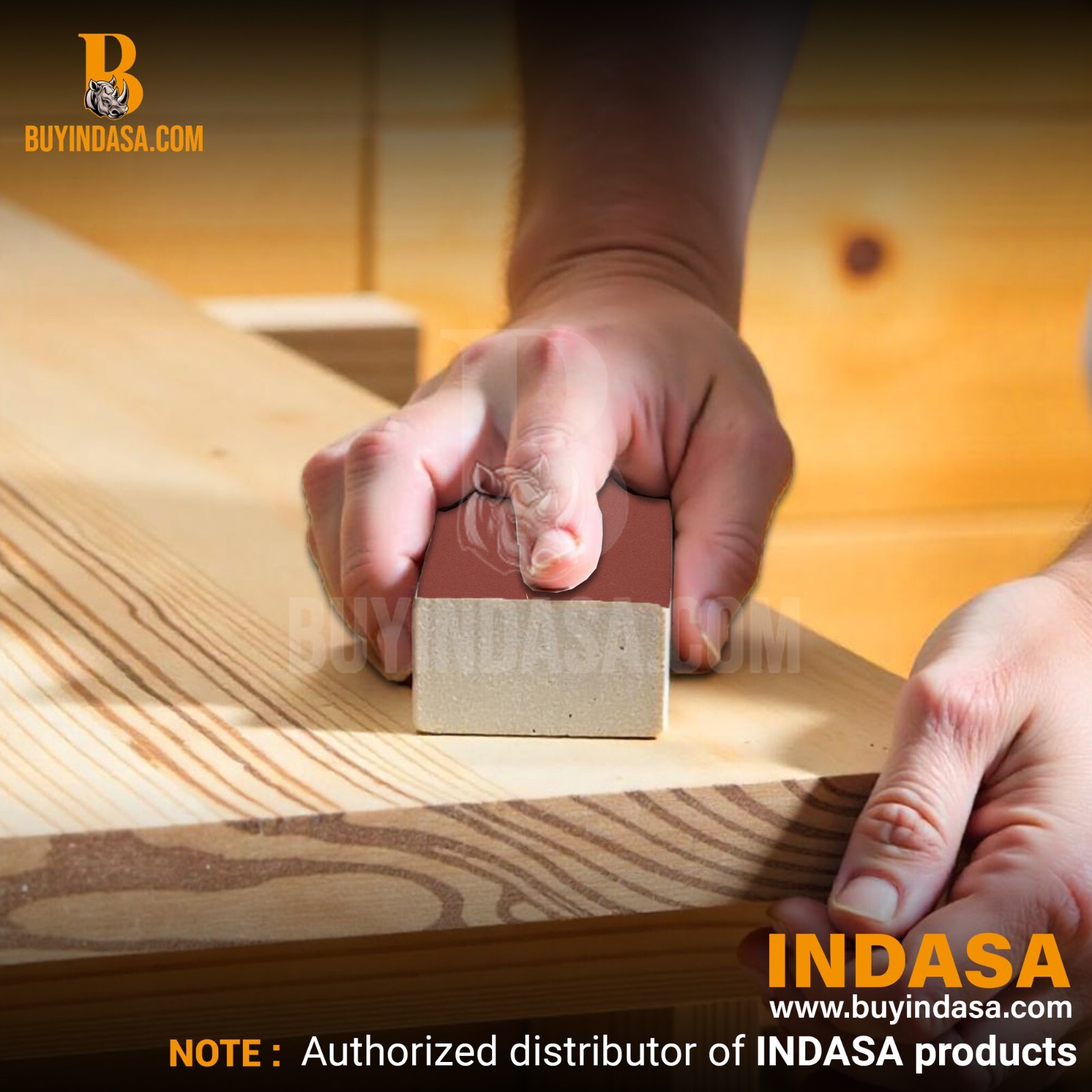 Indasa 2.75″ PSA Sandpaper Roll Rhynostick 27 Yard Rhynostick 36-600 Grit Range