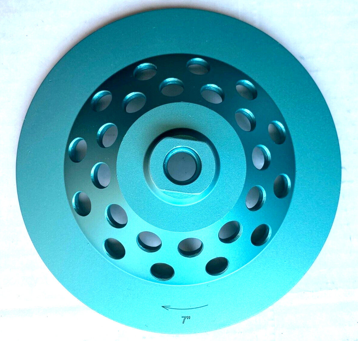 3 Pack 7 Inch Diamond Turbo Cup Wheel Grinding Concrete Masonry 24 Segments