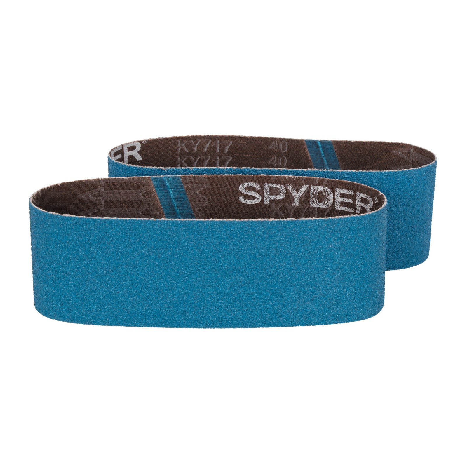 Spyder 3 in. x 21 in. 40 Grit Zirconia Tape Joint Sanding Belt (2-Pack) 500014