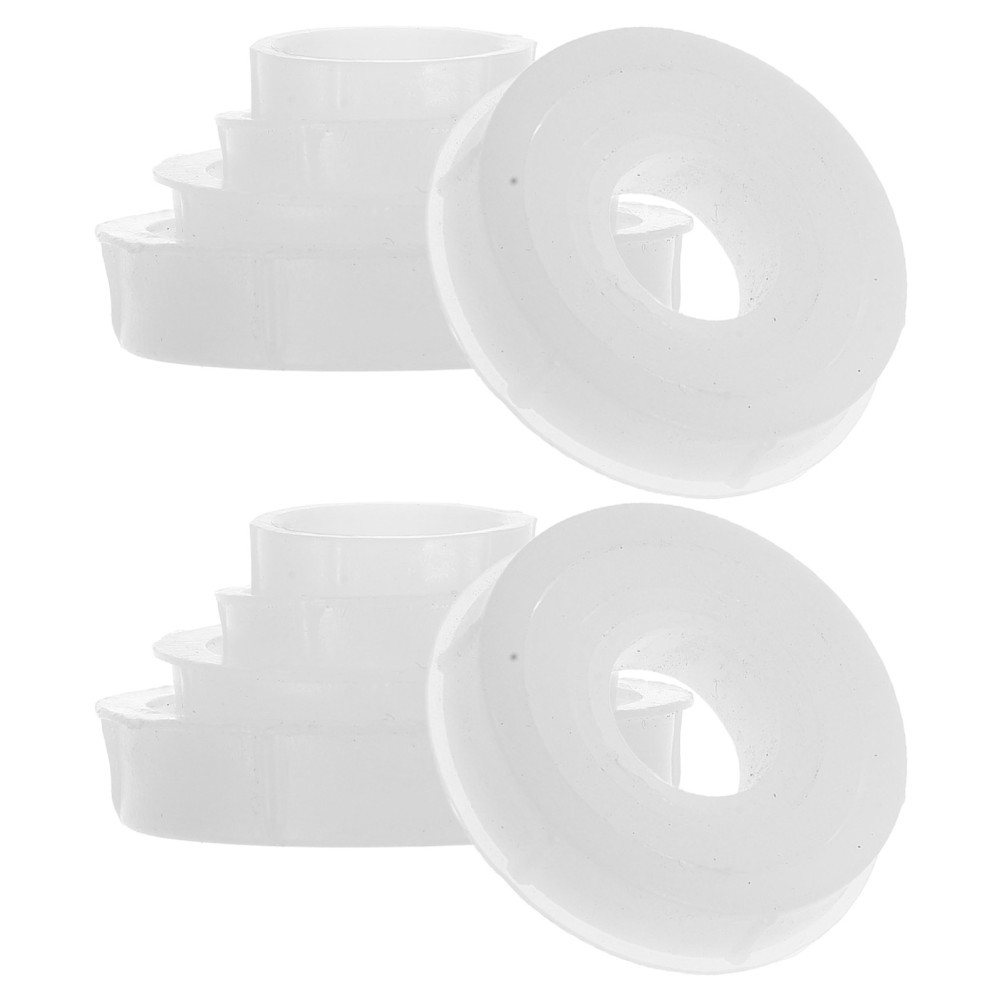 2Sets Bench Grinder Wheel Spacer Kit Durable Plastic Wheel Bushing Adapter Set