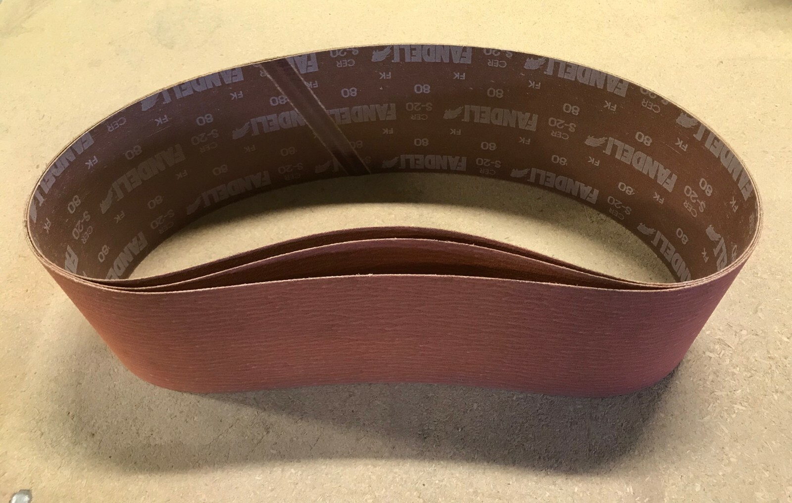 PREMIUM CERAMIC, Y-WEIGHT SANDING BELTS 6″ X 48″, 2 – PACK, 120-GRIT