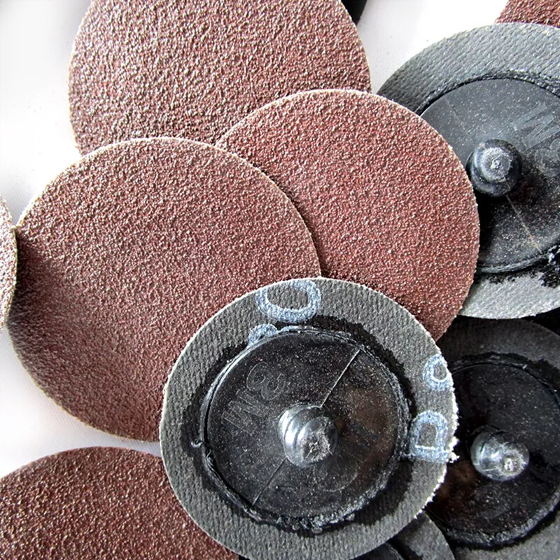 2″ 50mm Type R Roll Lock Quick Change Discs Die Grinder Sanding Pads 60/80 Grit