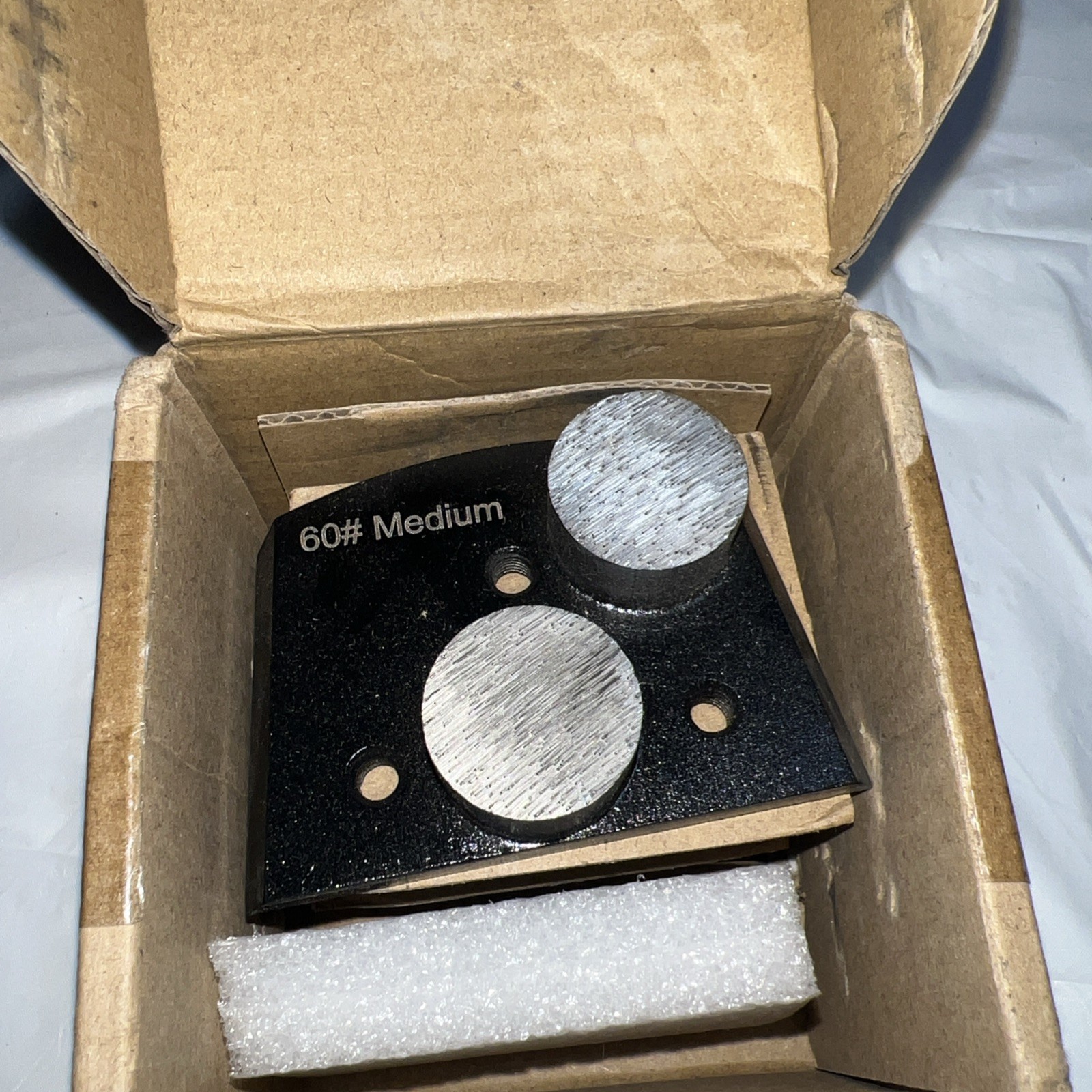 Trapazoidal Diamond Grinding Discs for Concrete Floor Medium Bond 3 pcs Use 60#