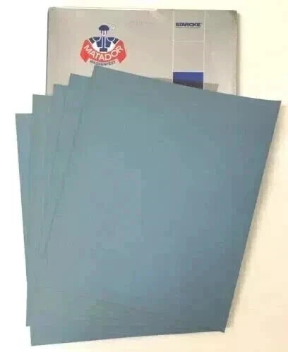 Matador Abrasive Wet or Dry Sandpaper 50 Sheet 7000 Grit 9″x11″ Silicon Carbide