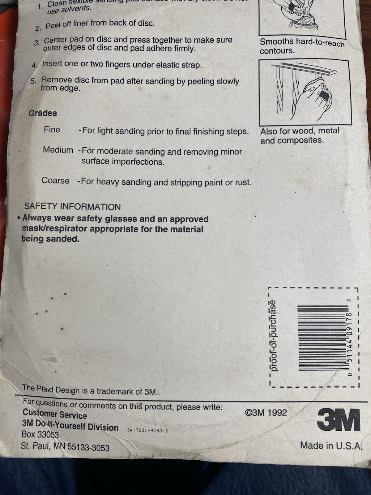 Lot of TWO (2) 3M 9178NA 5″ Flexible Sanding Kits – Made in USA