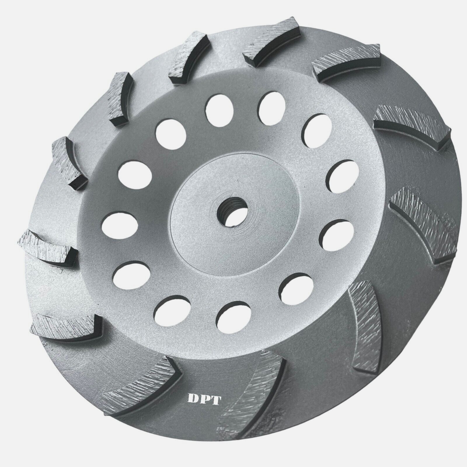 7″ Diamond Grinding Wheels Fast Grinding Concrete Masonry 5/8″-11 Thread 3 Pack
