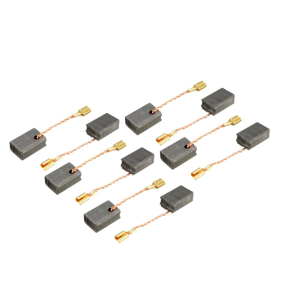 uxcell Carbon Brushes,for Electric 14mm x 9mm x 6mm 10pcs