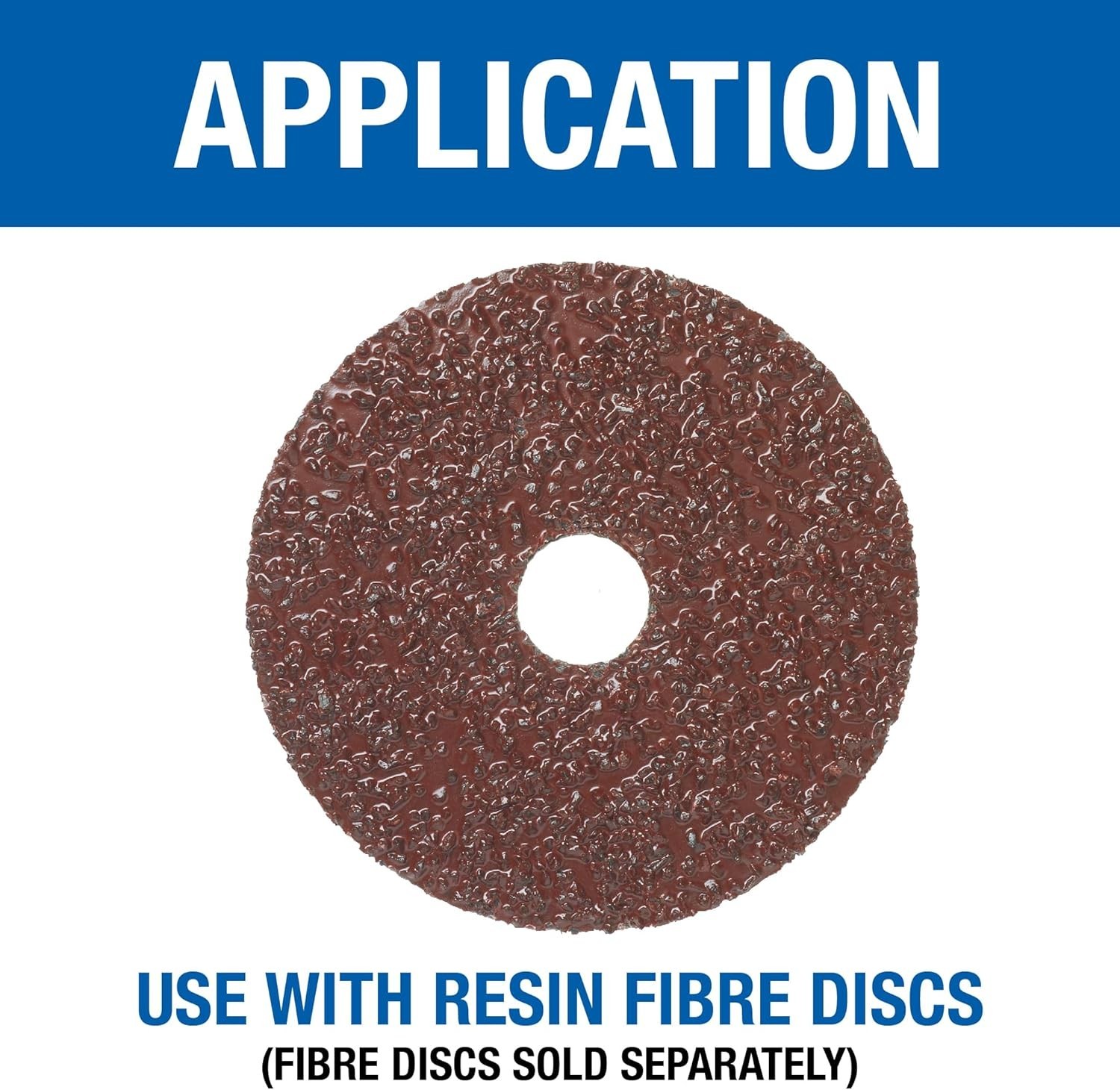 Flexible Polypropylene Backing Pad for 4-1/2″ Angle Grinder Discs – 13,300 RPM