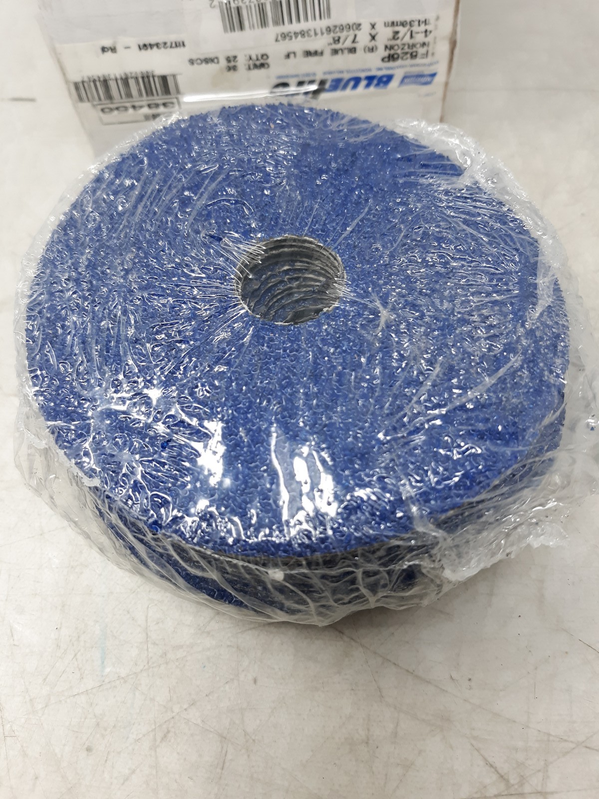 Lot of 25 Bluefire F826P 36 Grit 5″ Sanding Discs PSA Adhesive Back – Heavy Duty