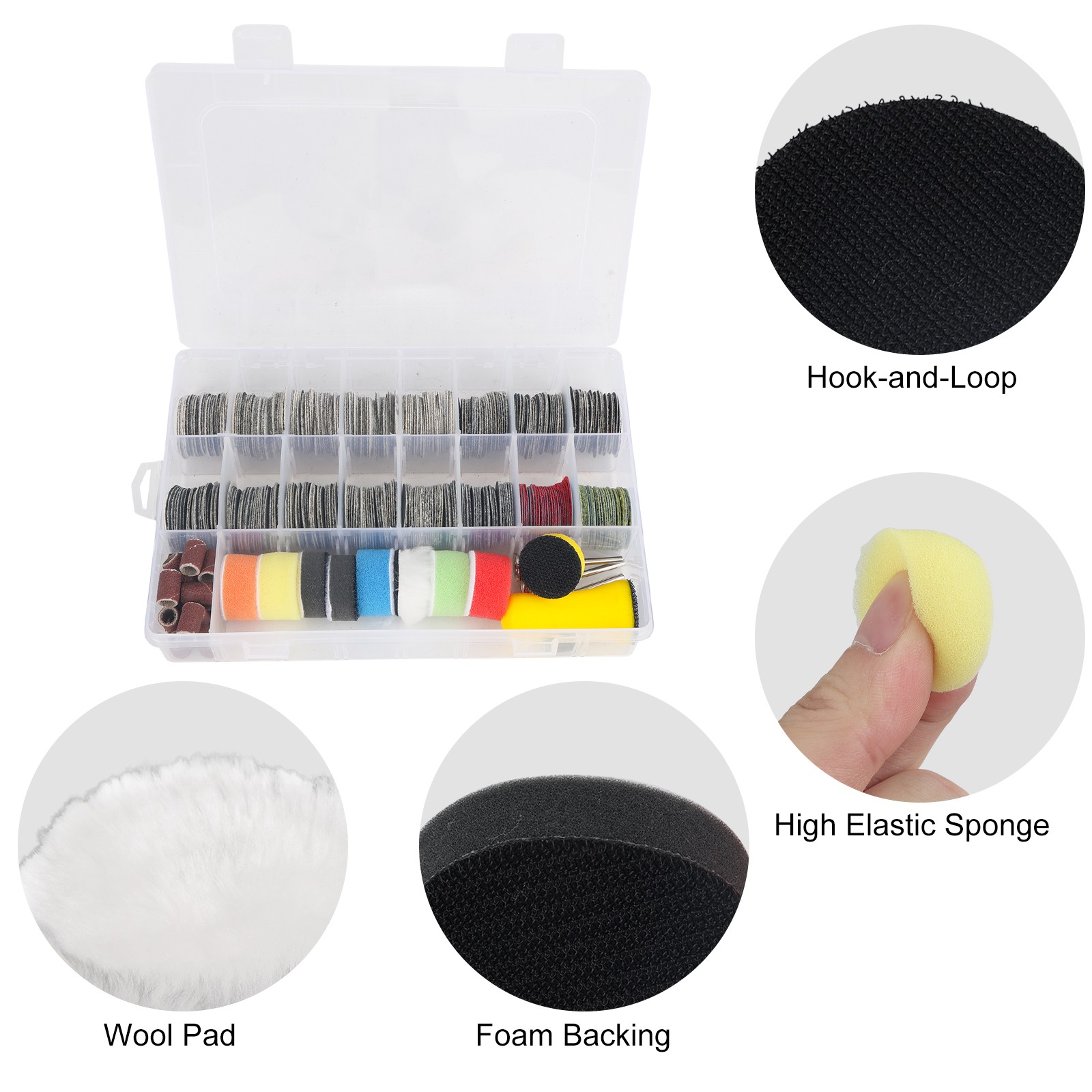 14x Sanding Sponge Blocks 60 80 100 120 180 220 280Grit for Wood Metal Drywall