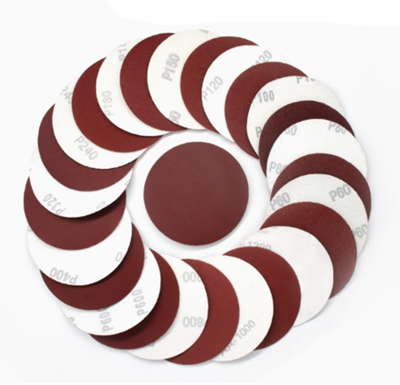10Pcs Hook And Loop Sanding Discs 100mm-225mm Sandpaper 40-2000 Grit Sander Pads