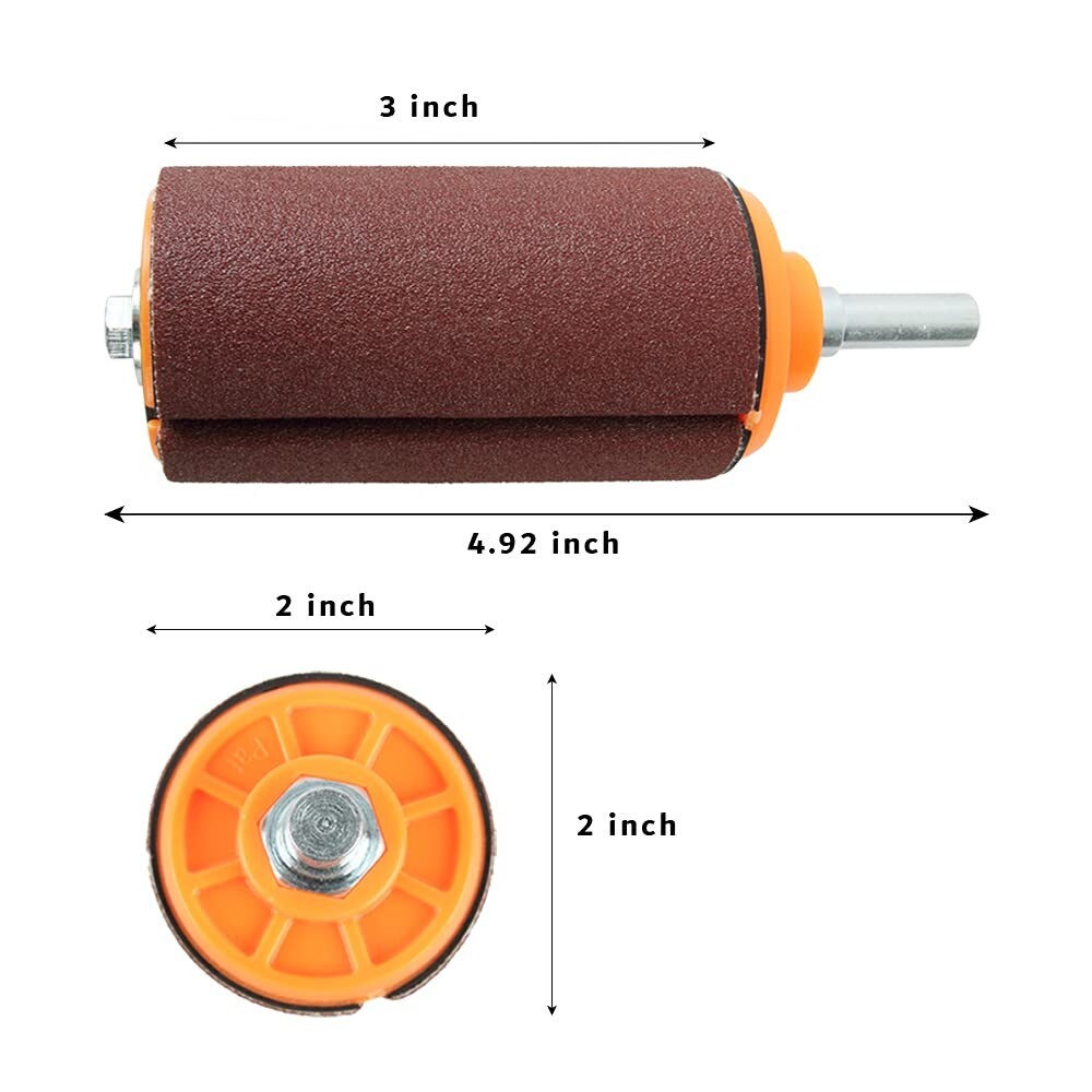 2 inch x 3 inch Sanding Drum Kit for Drill or Drill Press
