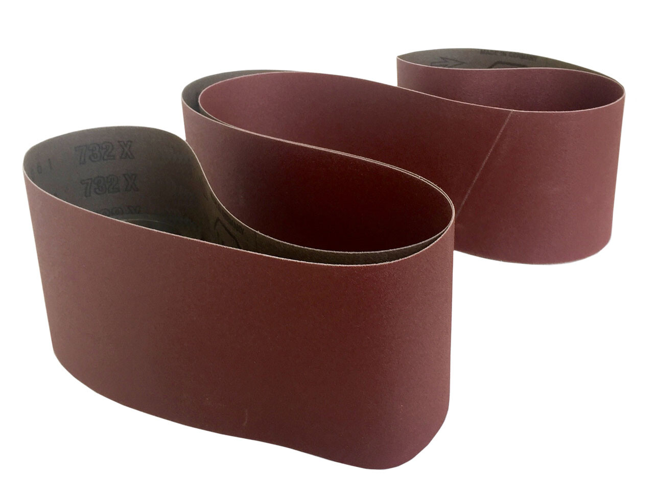 Sanding Belts 4 X 90 Cloth Aluminum Oxide Sander Belts (3 Pack, 150 Grit)