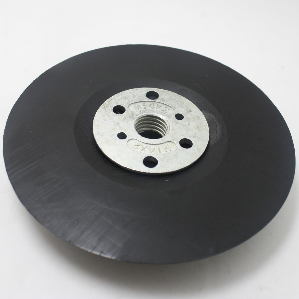 M14 Thread 115mm Plastic Backing Disc Pad, For 4 1/2″ Angle Grinder Sander Fibre