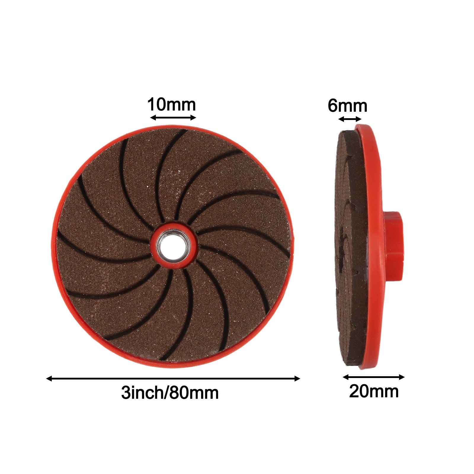 Abrasive Diamond Polishing Pad 80mm for Use on For Marble and Concrete Projects