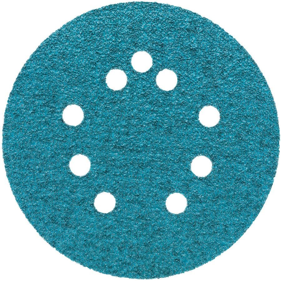 Dewalt DWAS58060CP 5″ 60 Grit Zirconium Sanding Discs H&L 5 or 8 Hole 50 Pack