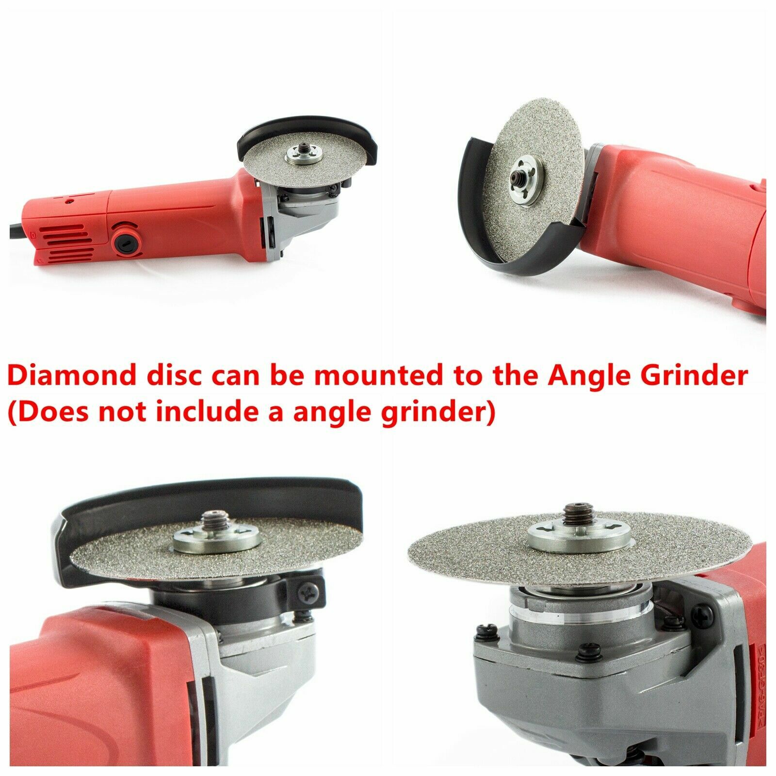6″ inch Diamond Grinding Disk 120 Grit Abrasive Wheel Coated Flat Lap Disc