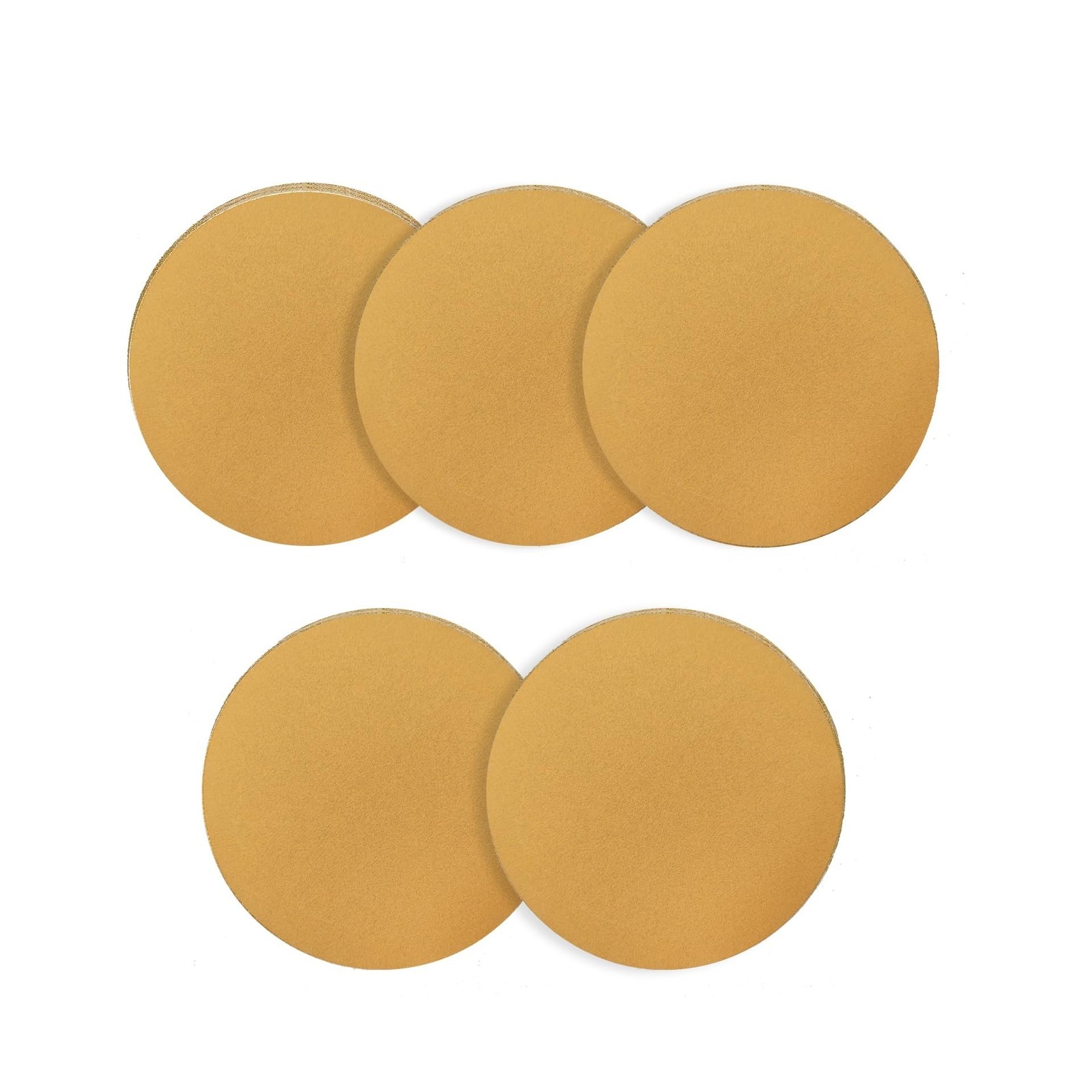 6 Inch No Hole Sanding Discs, 180 Grit Hook and Loop Sandpaper Random Orbital…