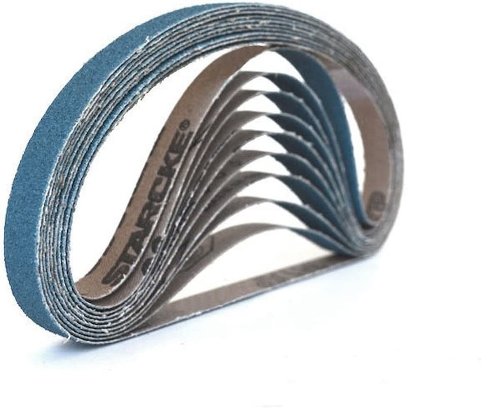 Zirconia Sanding Belts 1.5 x 30 inch Belt Grinder Metal Steel Sanding