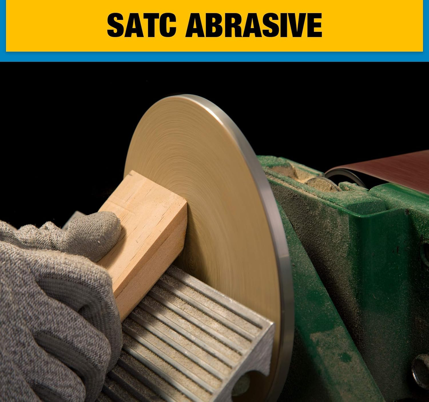 S SATC 100 PCS PSA Sanding Discs 6 Inch Adhesive Backed Sandpaper 180 Grit Sande