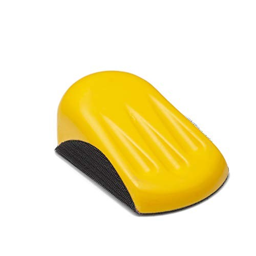 3 x 5 inch Hand Sanding Block for 5 inch (125mm) Hook & Loop Grip Abrasive