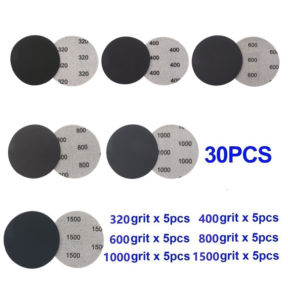 Sandpaper Sandpaper Sheet Wet/Dry 1 Set 3in/75mm Fine Grit Grit 320-1500