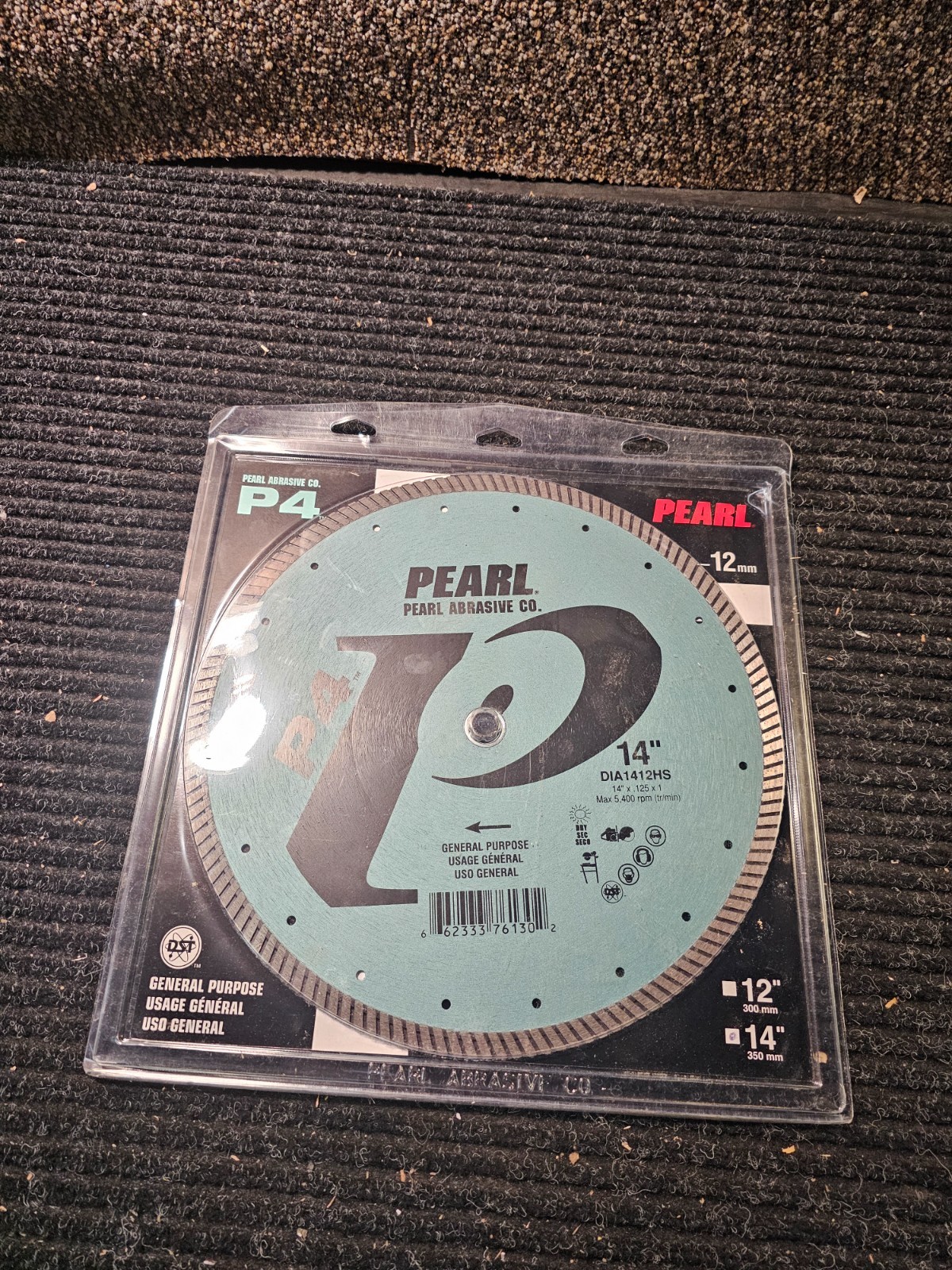 Pearl Abrasive DIA1412HS 14 X .125 X 1, 20mm P4 High Speed Turbo General Purpose