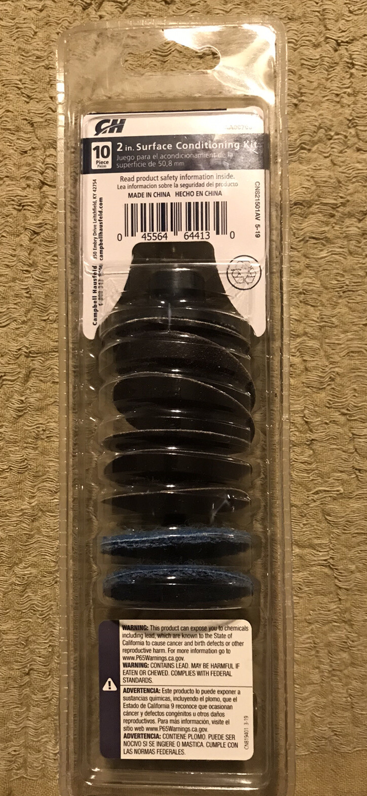 Campbell Hausfeld 10pcs surface prep air tool kit. AA007000