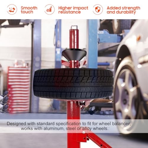 Wheel Adapter Cones, Universal Wheel Balancer Adapter Cones 40mm Shaft 4 pieces