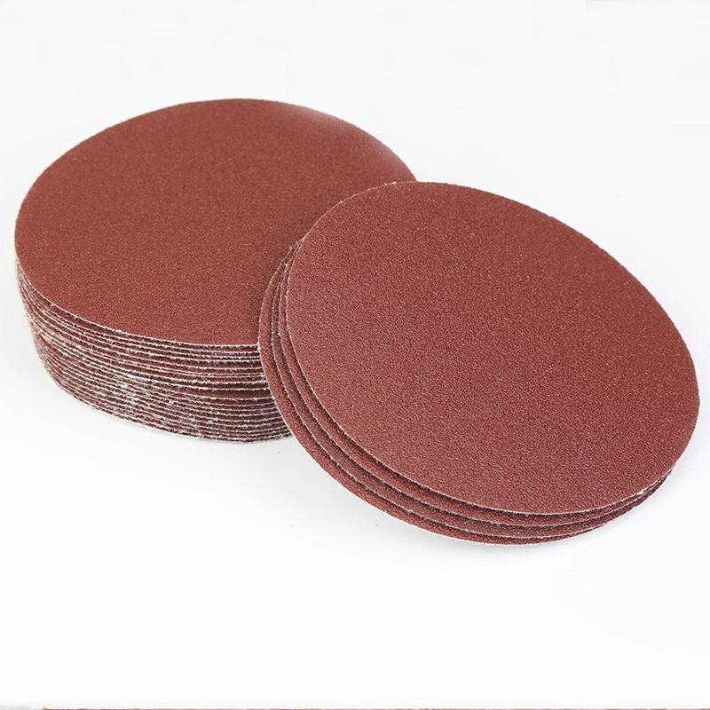 4 Inch 100mm 40/60/80 -3000 Grit Hook and Loop Sanding Disc Flocking Sandpaper