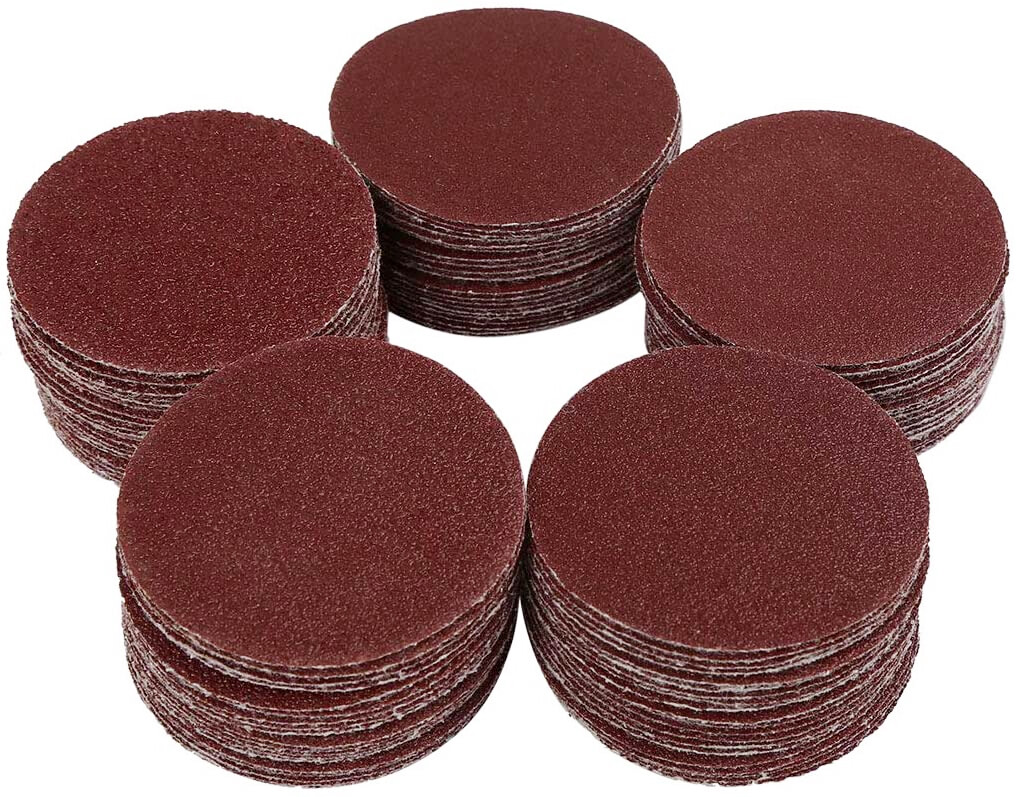 100PCS 6″ Sanding Discs 40-2000 Grit Hook Loop DA Sander Orbital Sandpaper Pads