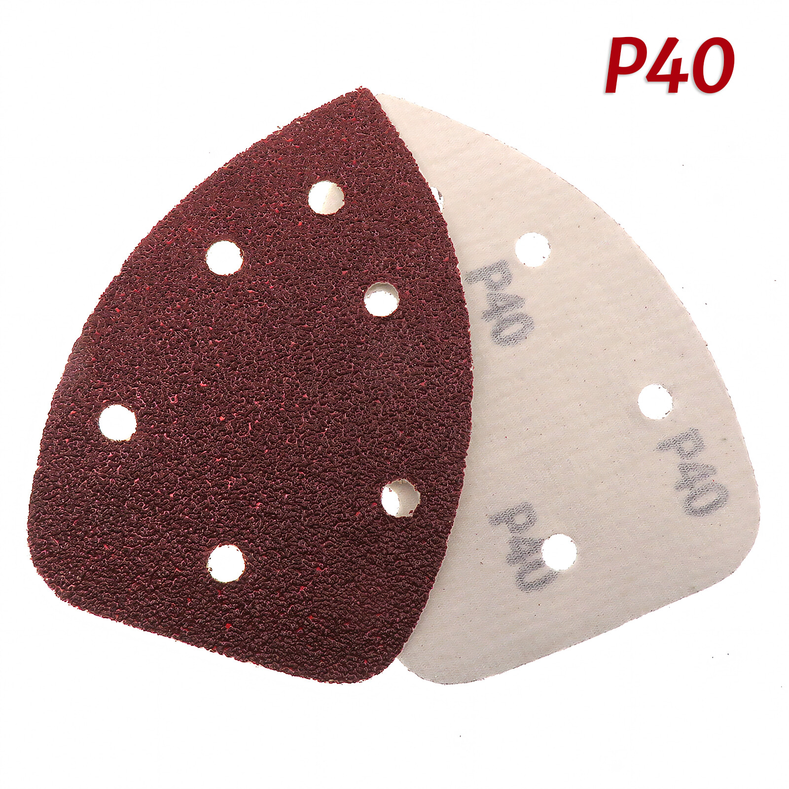 6 Hole Mouse Detail Sander Sandpaper Sanding Pads Sheets 40 Grit to 1000 Grit