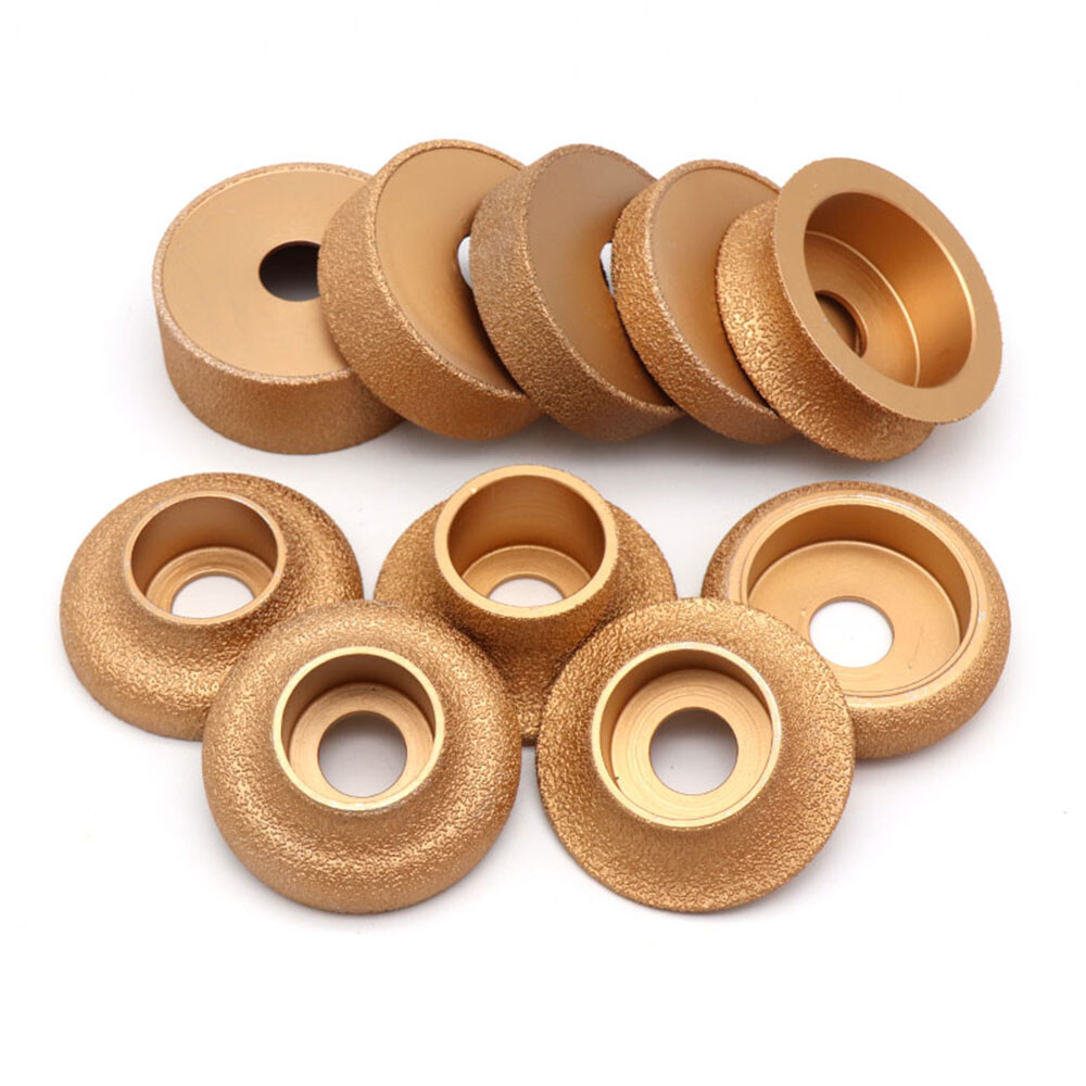 3” 75mm Brazing Diamond Grinding Wheel Stone Disc Angle Grinder10mm-45mm Thick