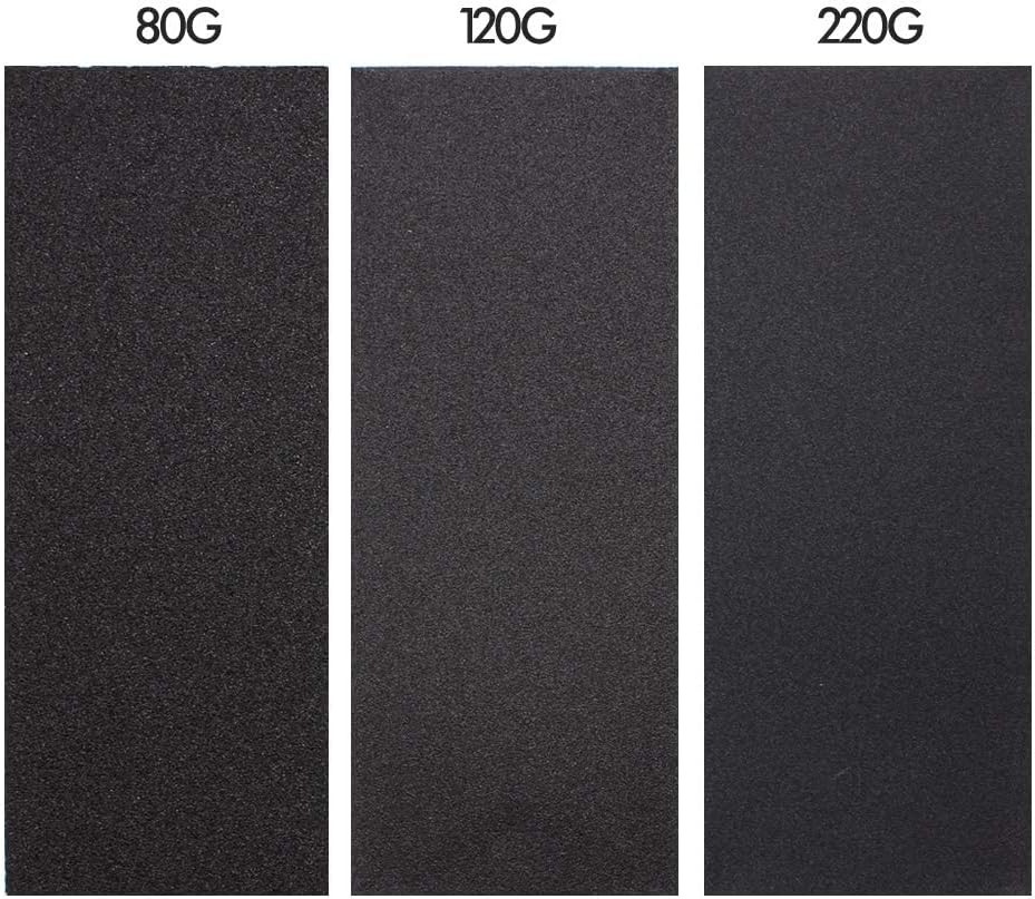 Versatile 15PCS Waterproof Sanding Sheets for Wood, Metal, and Automotive Use