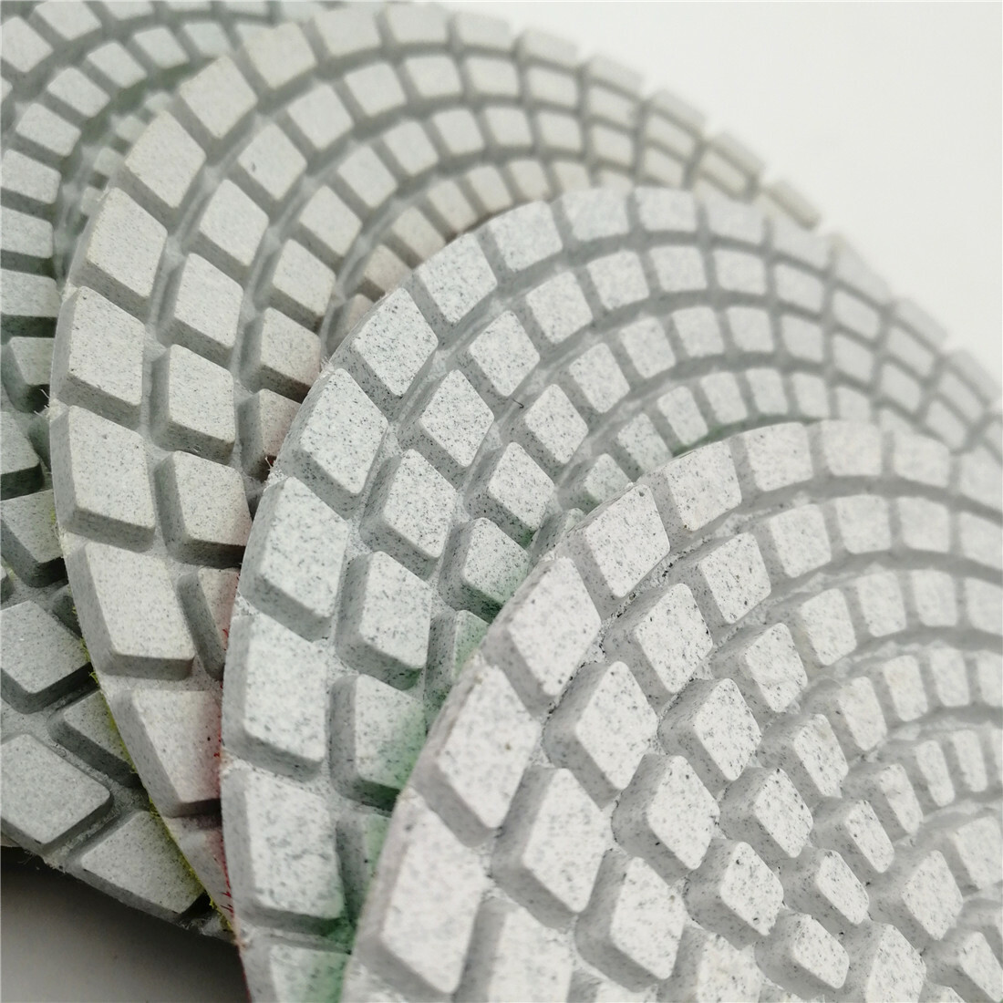 7pcs Diameter 4″ diamond flexible polishing pads bond Sanding Disc 100mm Wet