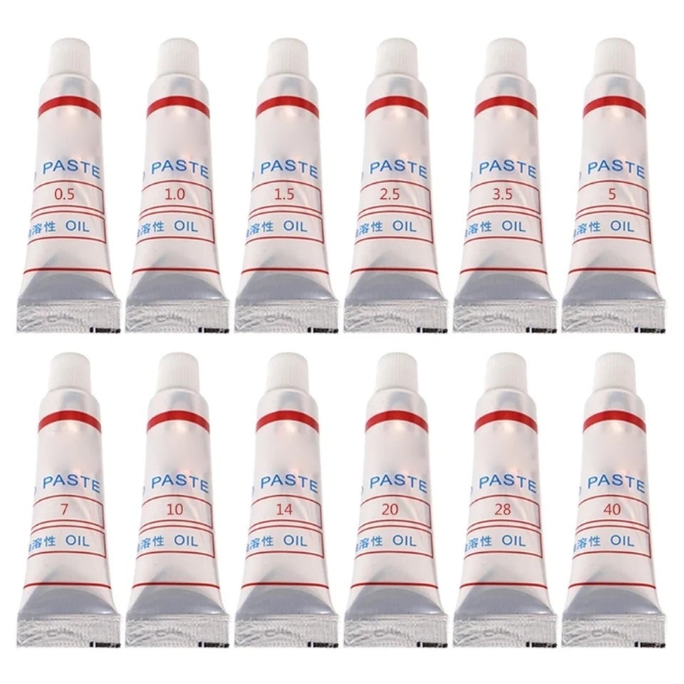 Diamond Abrasive Paste 320-10000 Grit Glass Metal Grinding Lapping Paste Oily D
