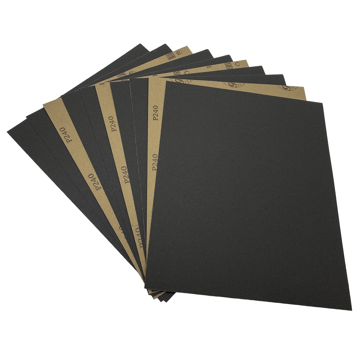 240 Grit Wet Dry Sandpaper, 9 x 11 Inch Sanding Sheets, 10PCS Premium Silicon…