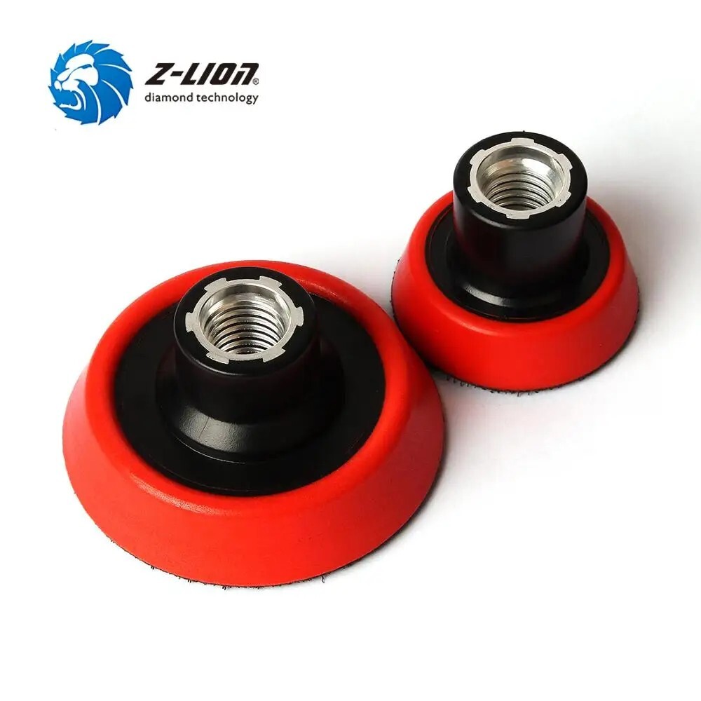 2″Backing Plate M14 5/8-11 Thread Hook & Loop Sponge Backer Pad For Car Polisher