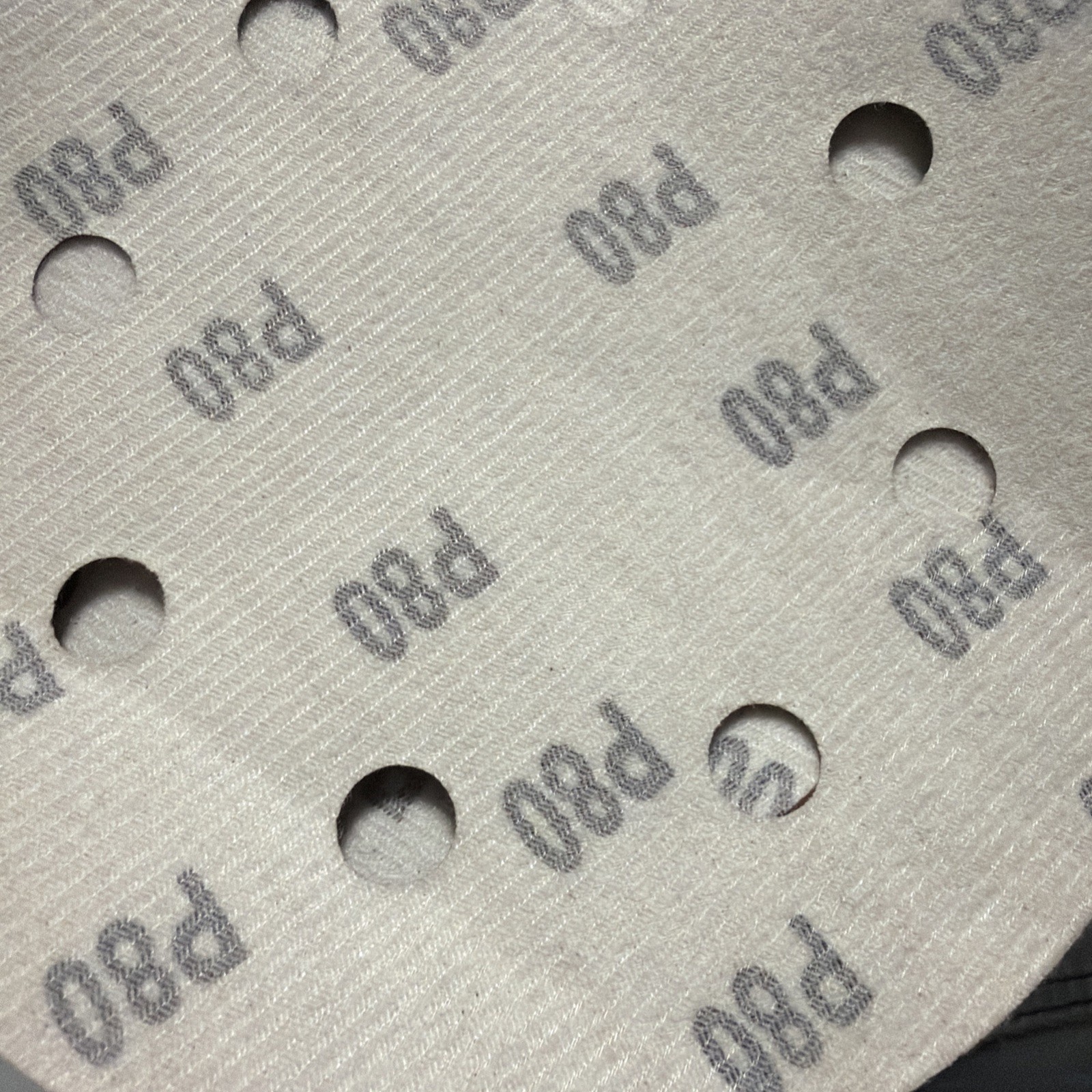 12Pcs 7 Inch 8 Hole Sanding Disc 80 100 120 150 180 240 Grit Flocking Sandpaper