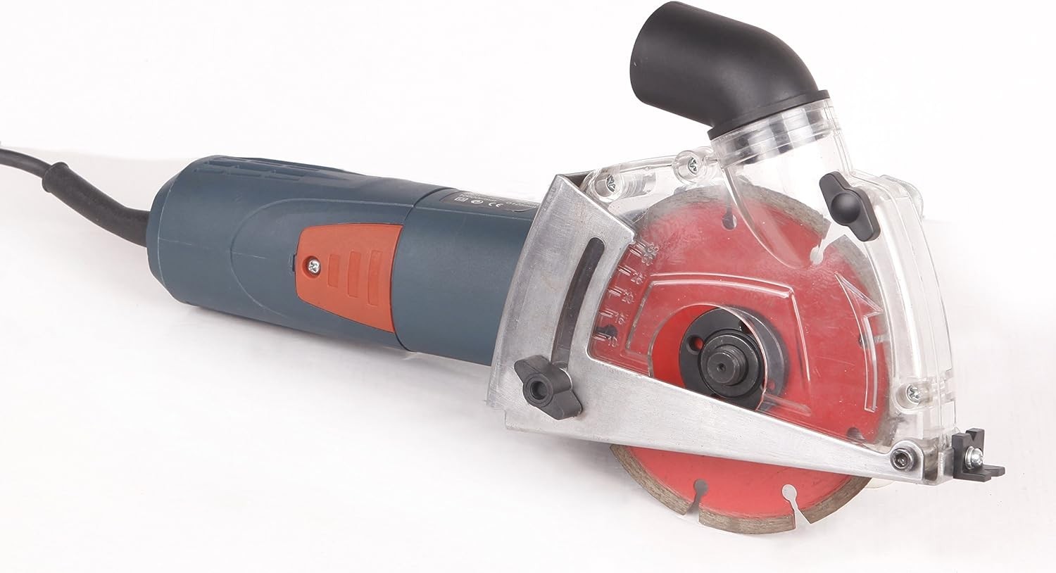 Toolless Dust Extraction Shroud for Angle Grinders – Maximum Cutting Depth 32mm
