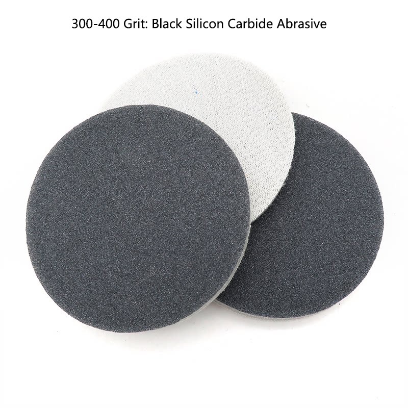 Hook & Loop Sponge Sanding Discs 1-6″ Grit 300-3000 Wet Dry Foam Sandpaper Pads