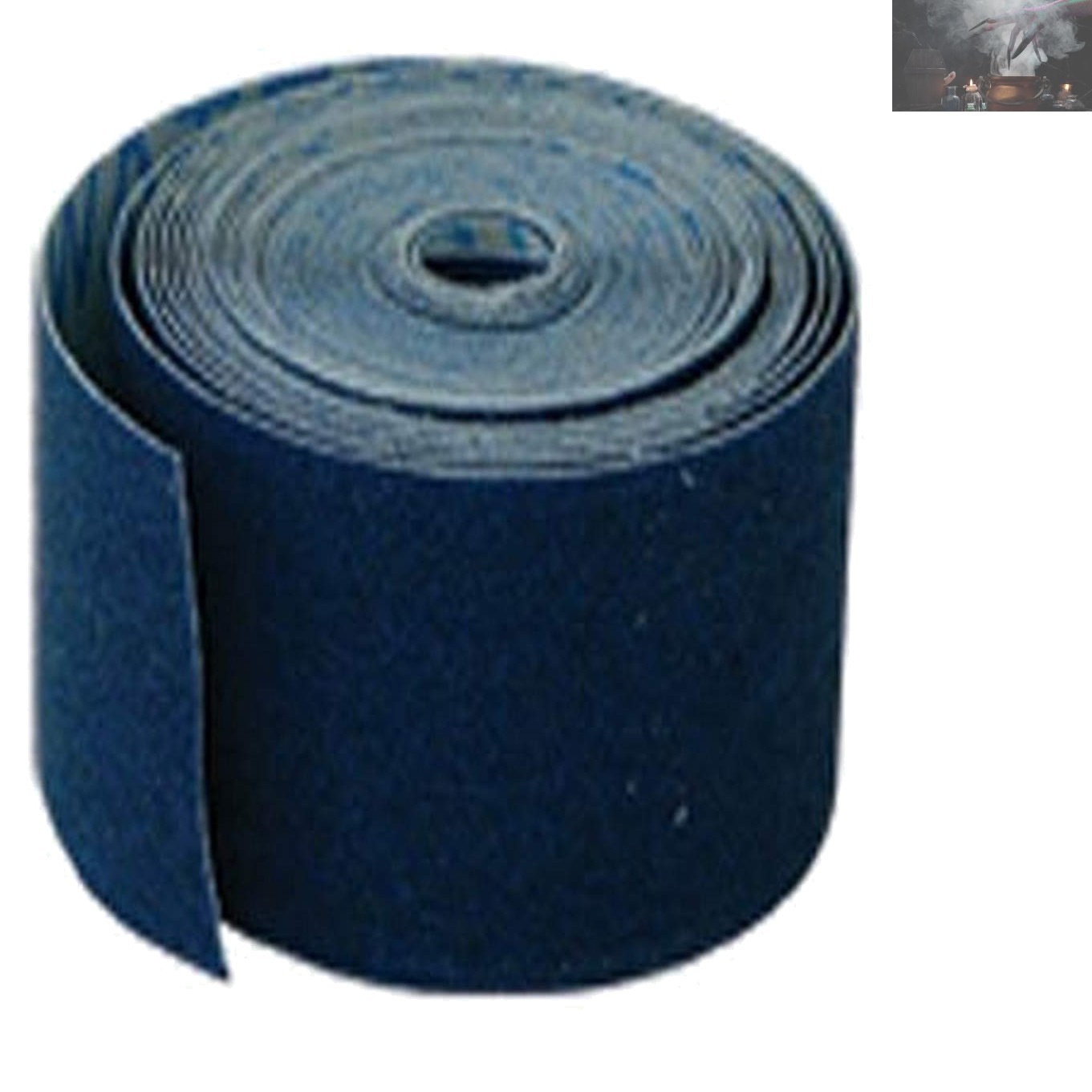 1-1/2 In. x 5 Yd Waterproof Emery Cloth Roll – 120 Grit Blue for Metal Finishing