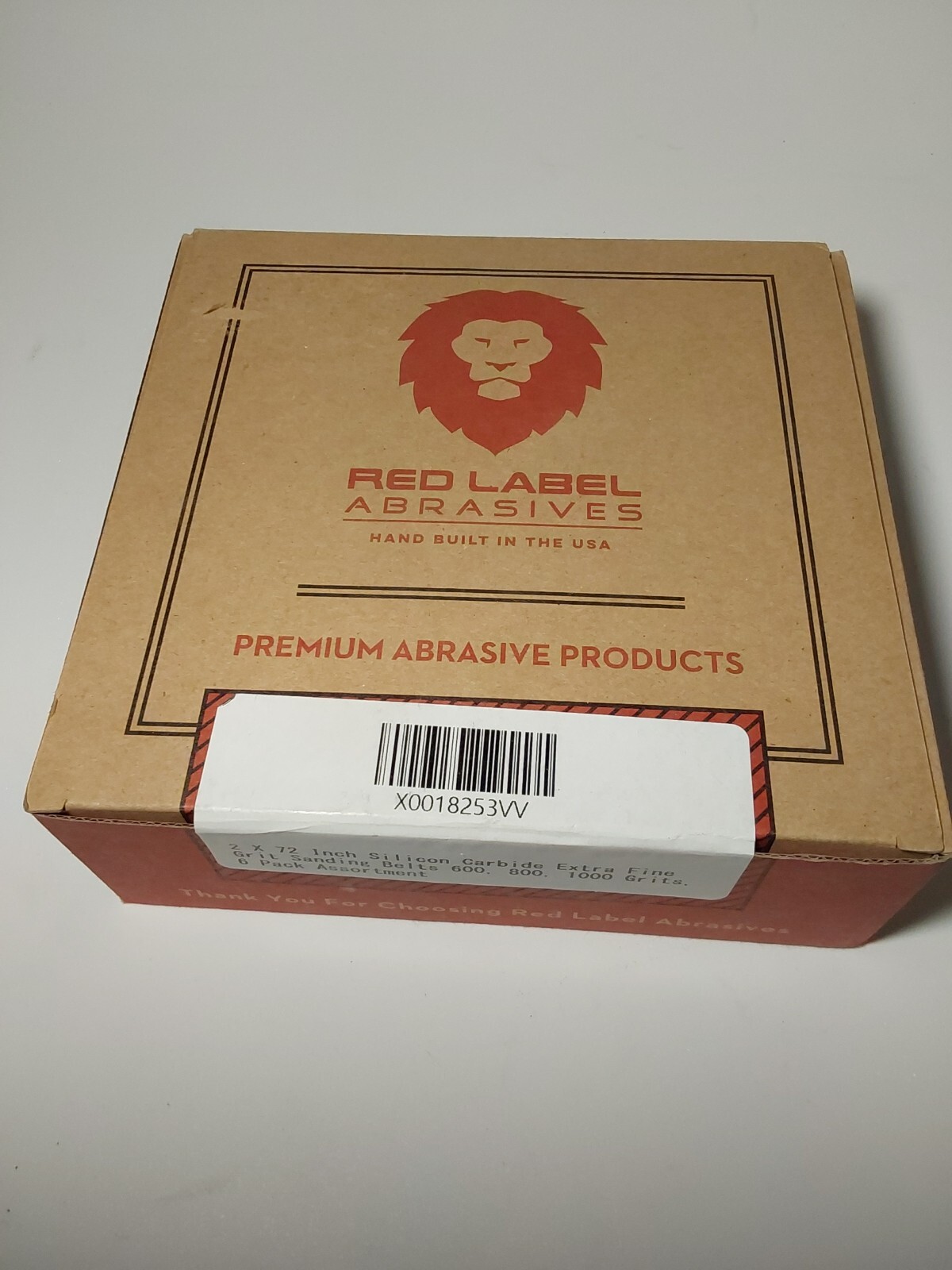 Red Label Abrasives Silicon Carbide Extra Fine Grit 6 Pack