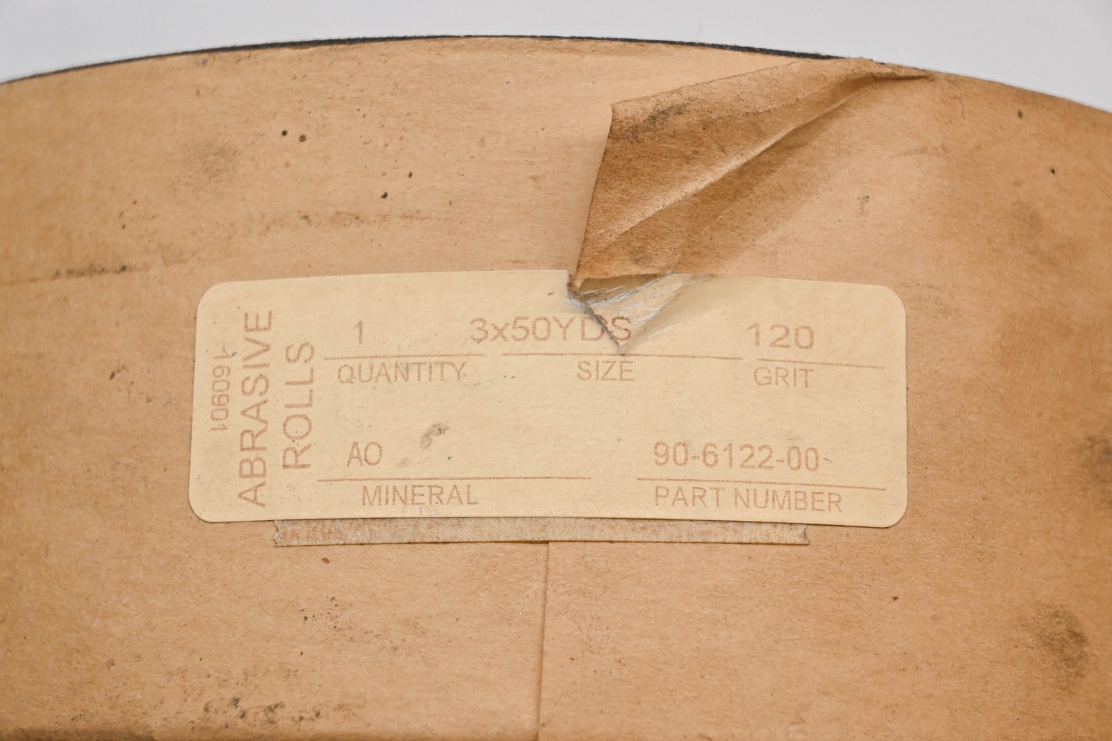 Aftermarket 90-6122-00 3″ x 50YDS 120 Grit Abrasive Roll NOS