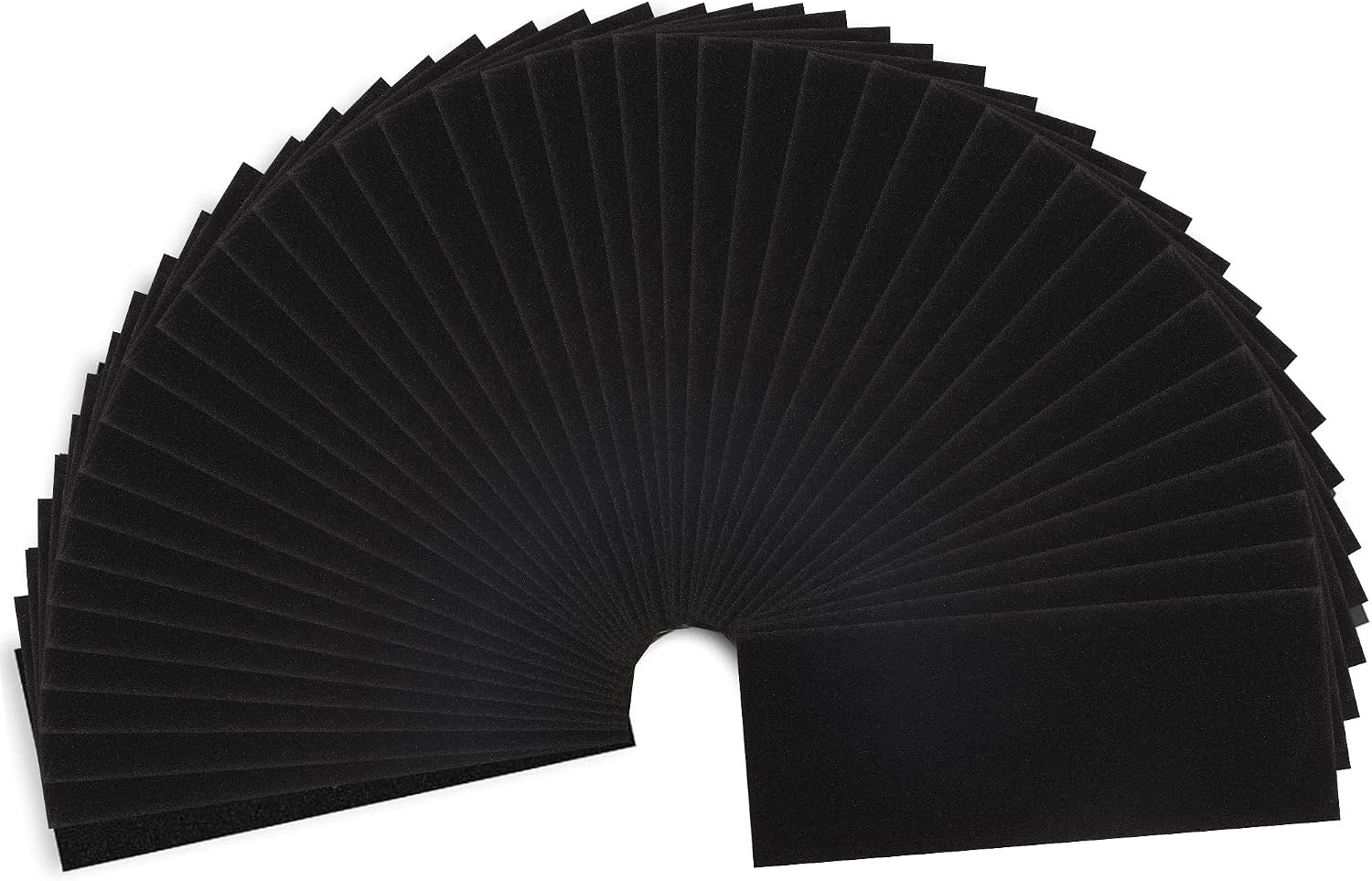 42Pcs Sandpaper Assortment,120/220/400/600/800/1000/2000 Grit, 9 x 3.6 Inch, Wet