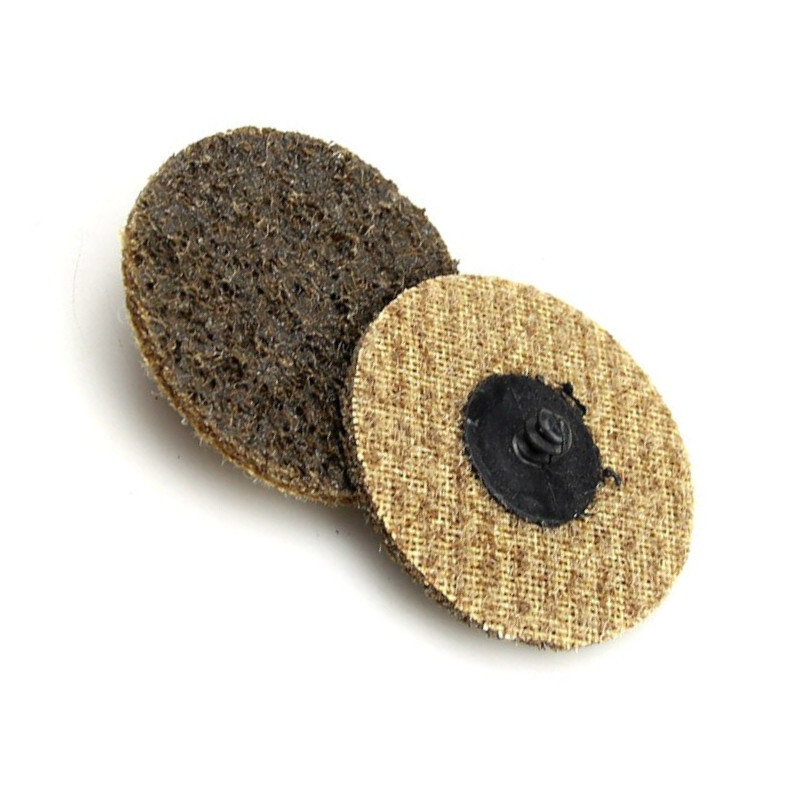 100 Pcs 3 in Scour Quick Change Sanding Disc Coarse to Fine Surface Conditioning