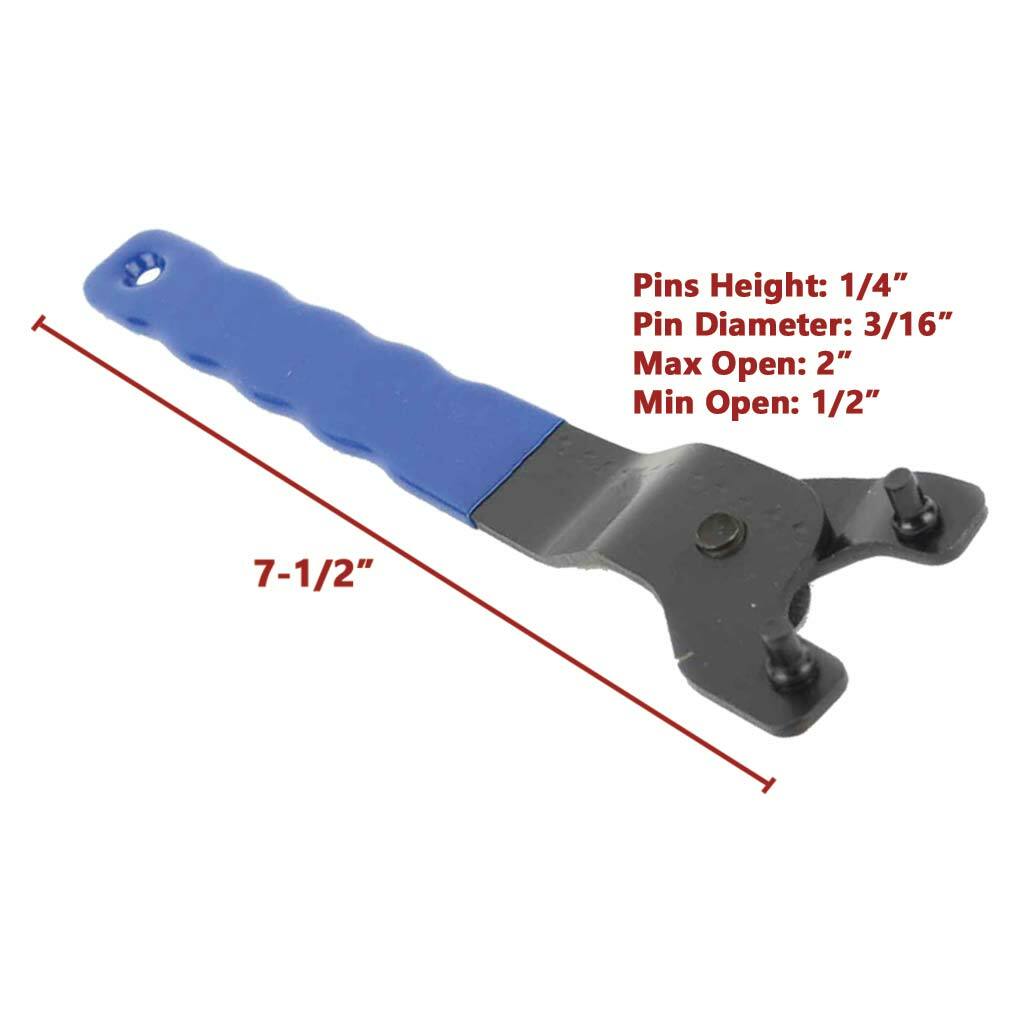 Adjustable Lock-Nut Grinder Wrench for Makita Bosch & other ginders – SEWA20